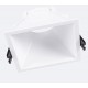 Foco fijo empotrar Cuadrado Konica PC Blanco 85x85mm, para Lámpara GU10/MR16, desde 1,90€/ud